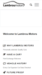 Mobile Screenshot of lambroumotors.co.uk